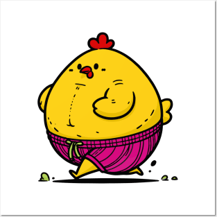 Fat Chicken Posters and Art